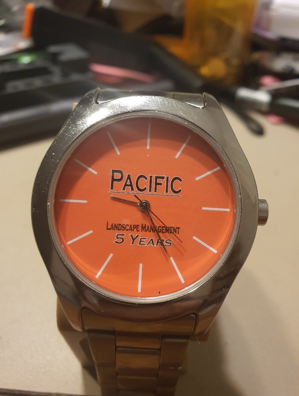 10/$20 Pacific Landscape Management 5 Year Anniversary Men's Watch